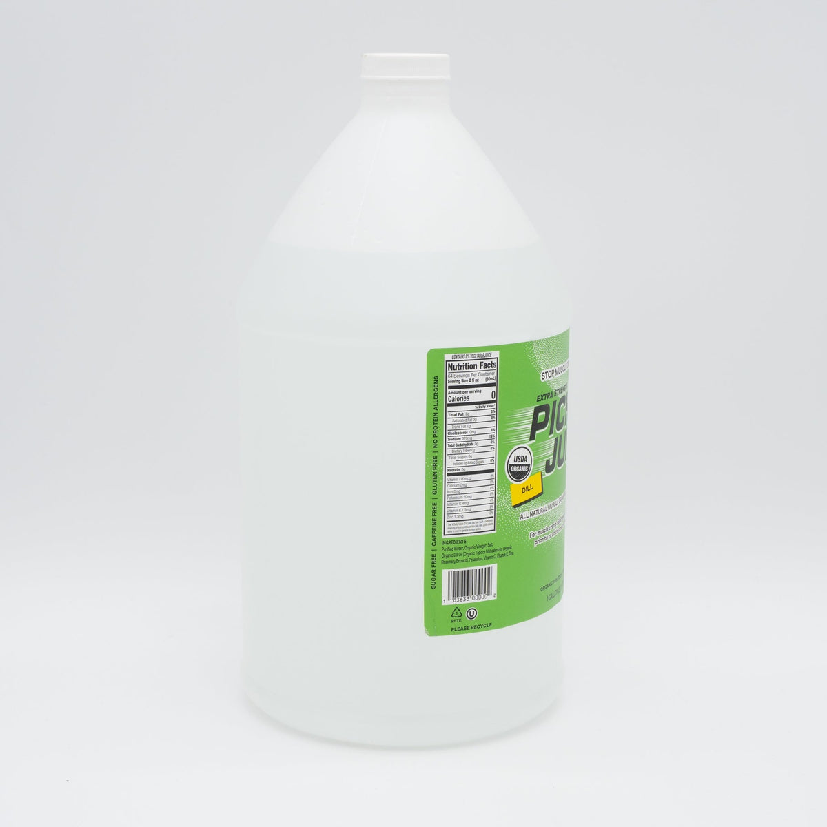Bulk Pickle Juice Extra Strength Dill 1 Gallon 4 Pack Organic
